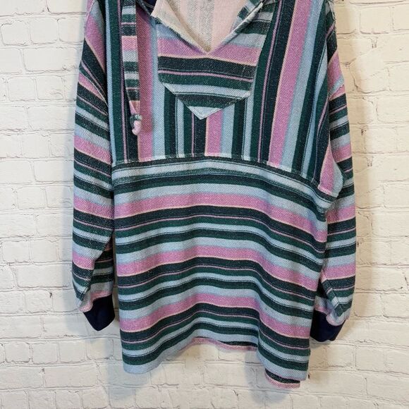 Free People Beja Stripe Hoodie size XS - Picture 3 of 7